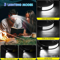 Outdoor Camping COB LED Headlamp