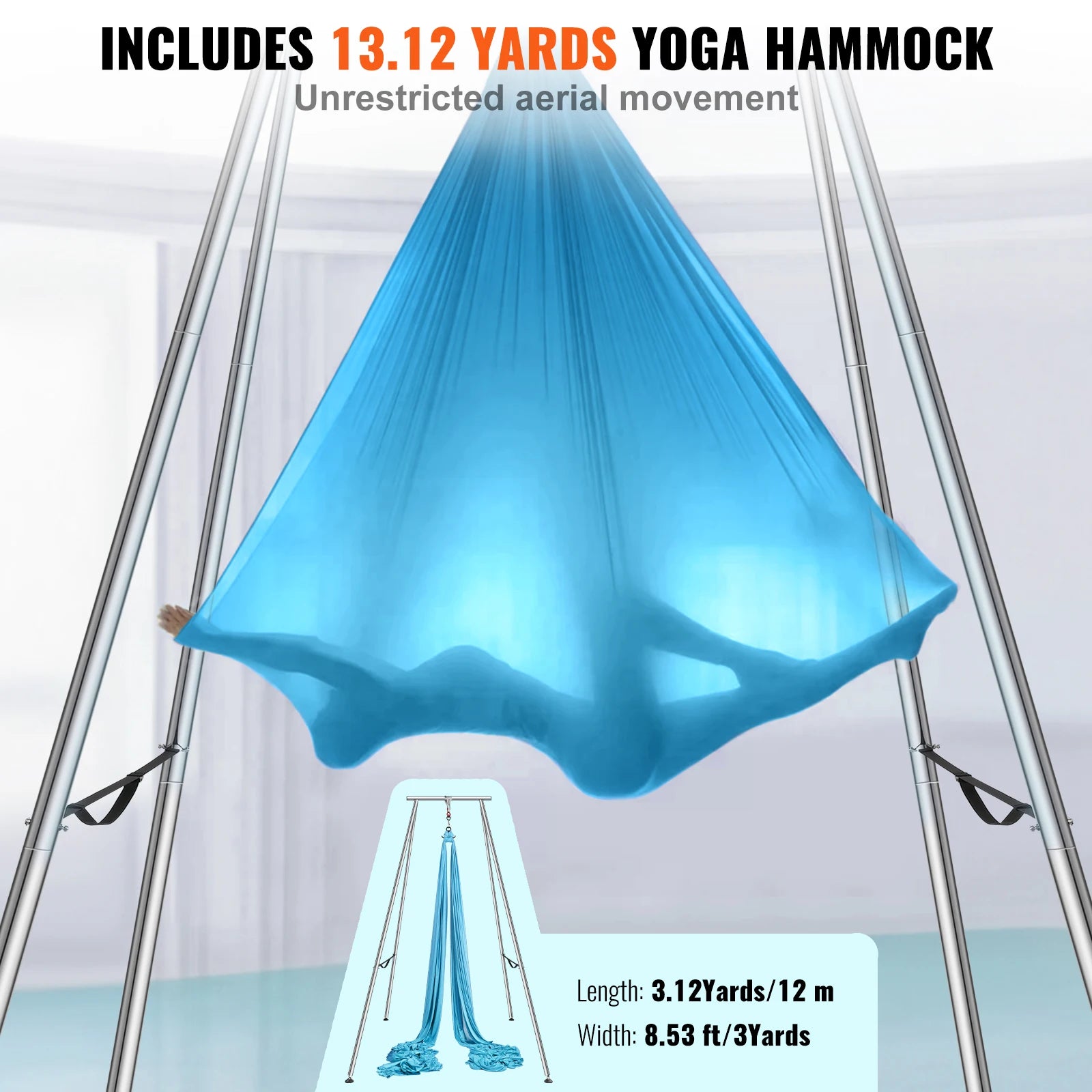 Aerial Yoga Frame & Hammock