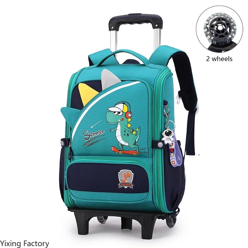 Teenagers Wheeled Trolley Backpack