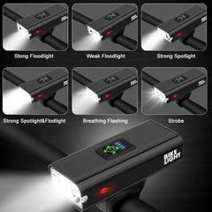 USB Rechargeable 3T6 Bicycle LED Light