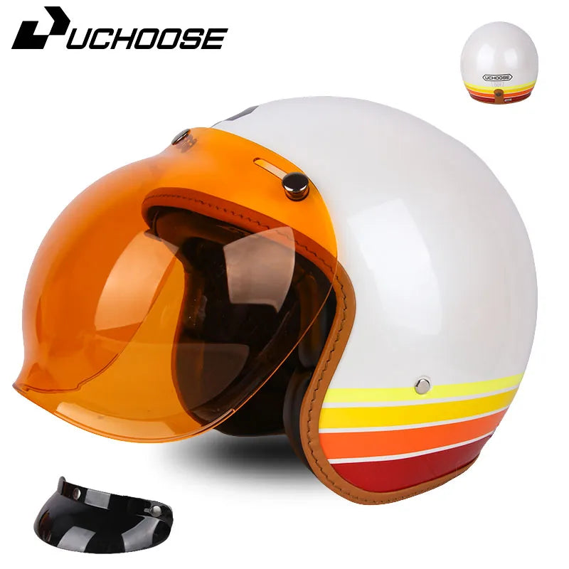DOT Open Face Casco Moto