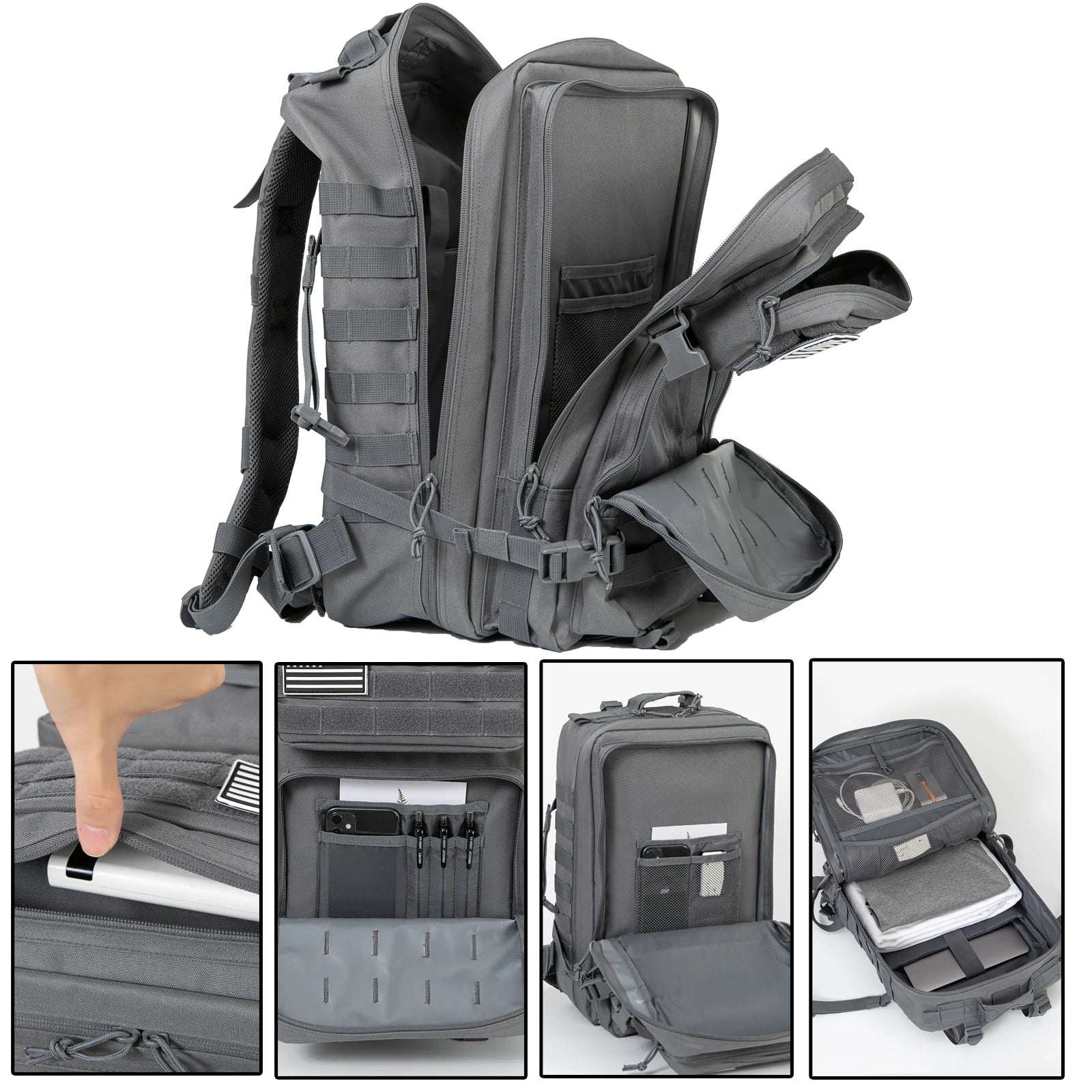 45L Tactical Backpack Molle