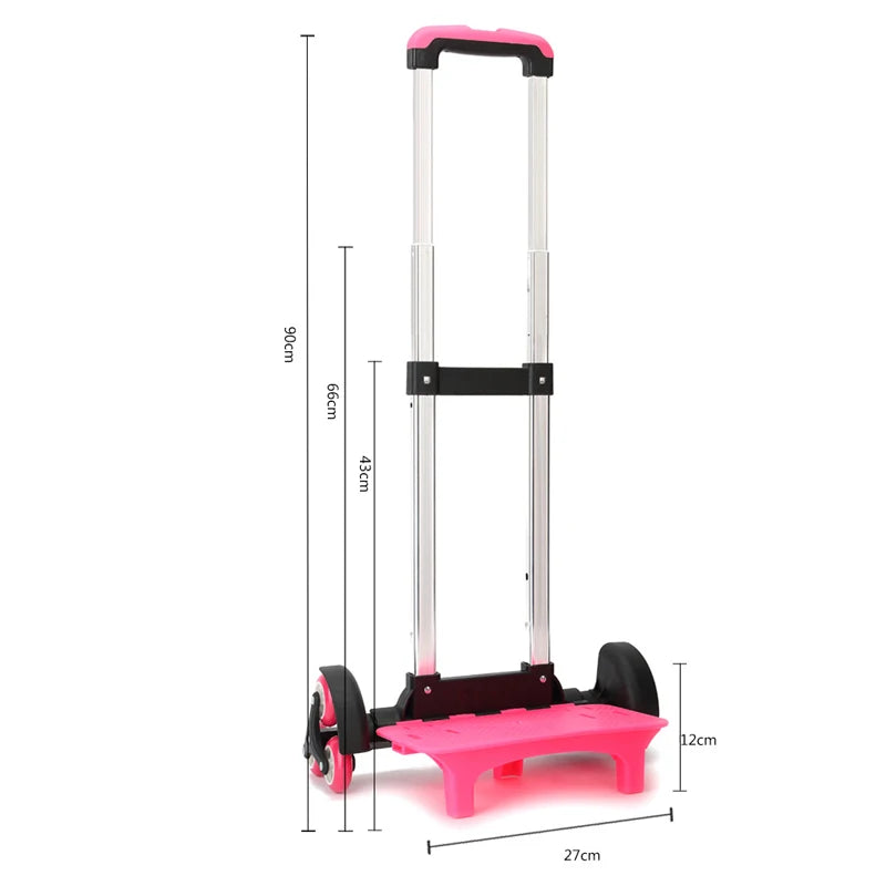 2/6 Wheels Expandable Rod High Function Trolley Chariot