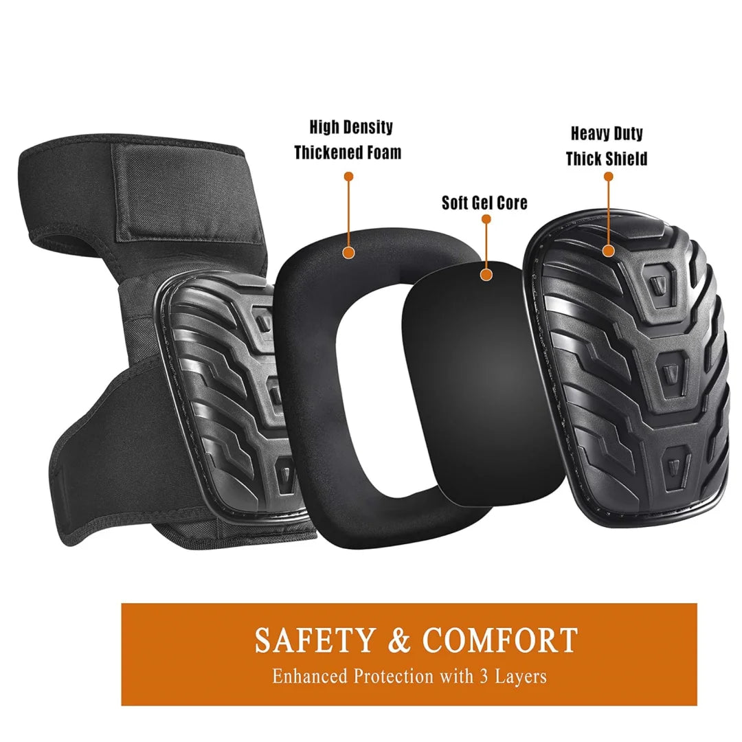 2 Piece Professional Knee Pads