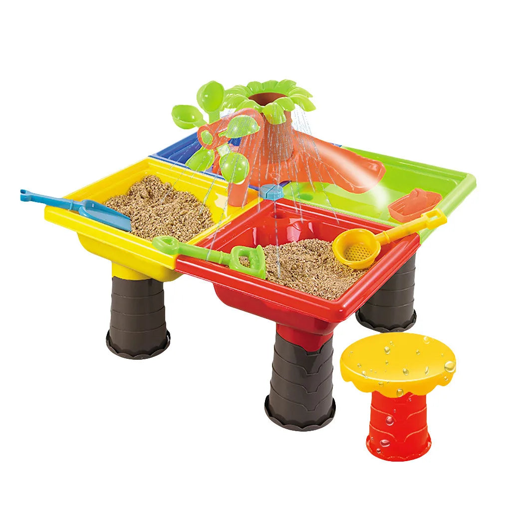 Sandbox Beach Table & Play Set