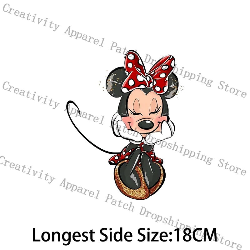 Mickey Minnie Mouse Patches