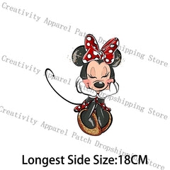 Mickey Minnie Mouse Patches