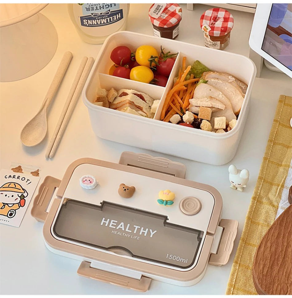 Cute Portable Microwave Lunch Box