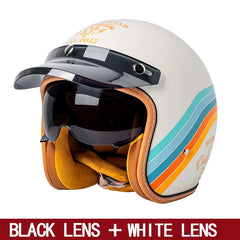 Retro Harley Half Helmet