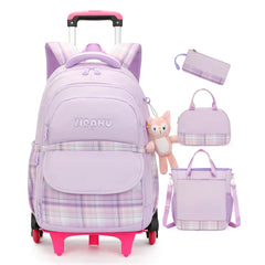 Girls Trolley School Bags