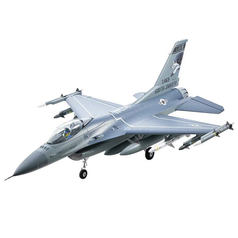 Fms 64mm F-16 F16 V2 Falcon Fighter Jet