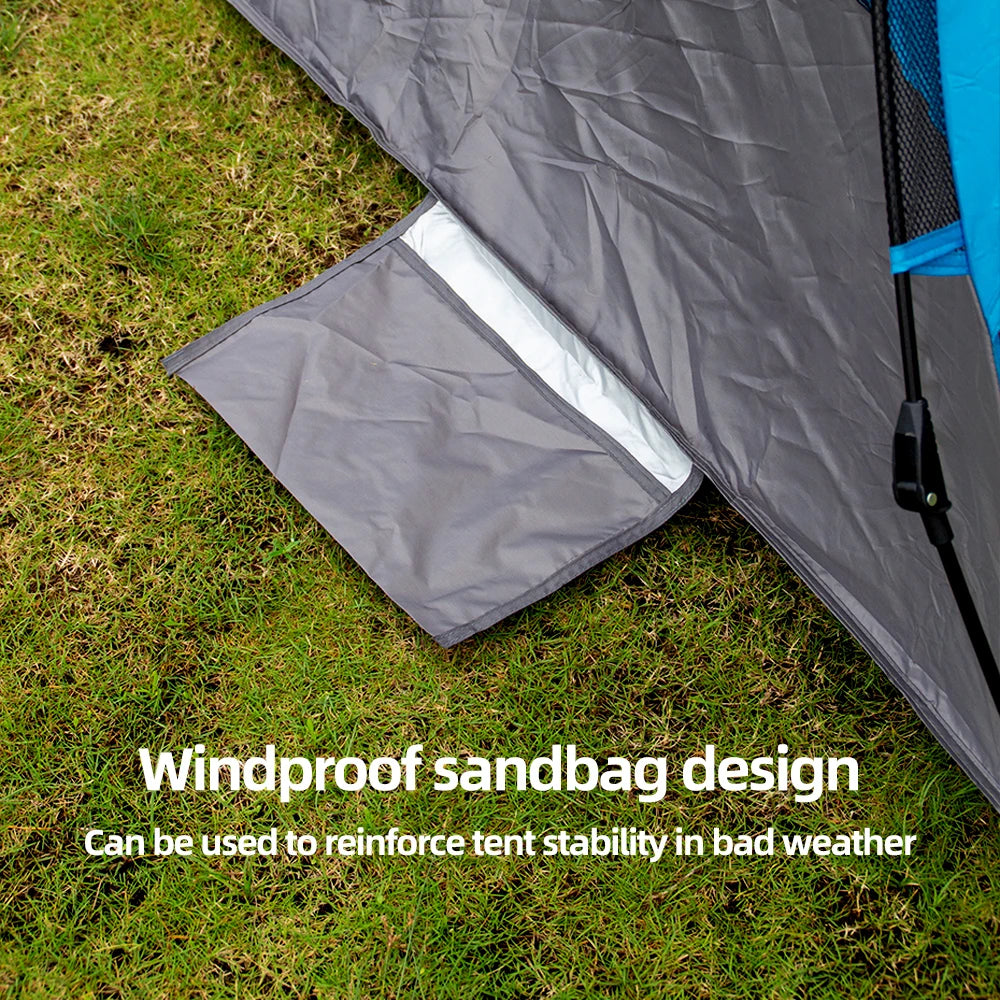 Outdoor 3-4P One-Touch Camping Tent