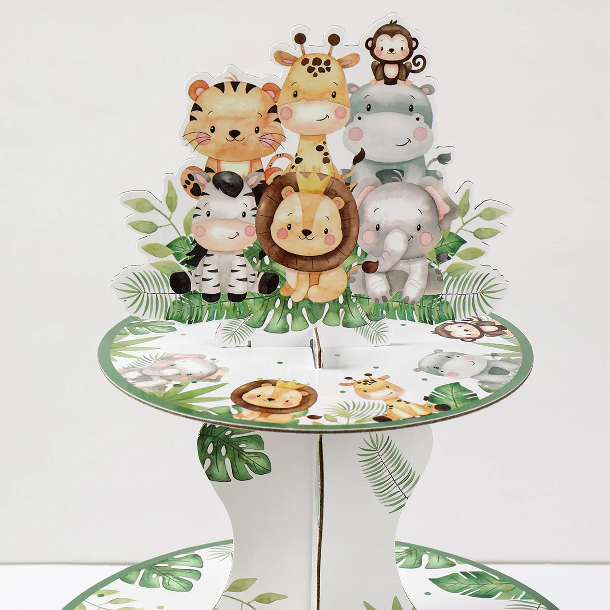 Jungle Animals Cake Stand