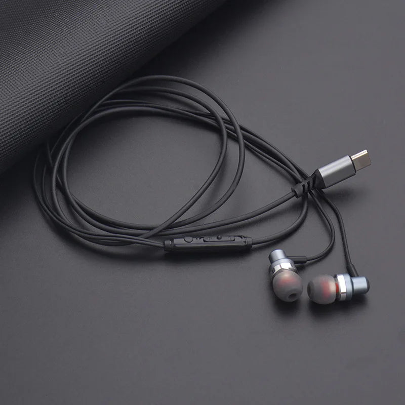 Metal Stereo Tuning Headphones