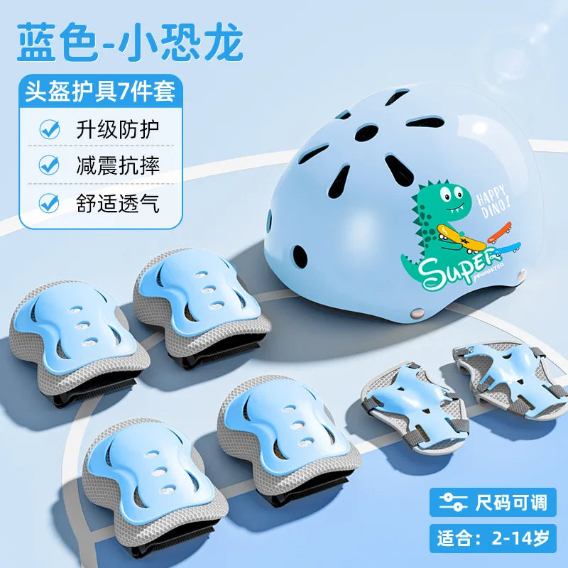 Children's Roller Skating Protection Set