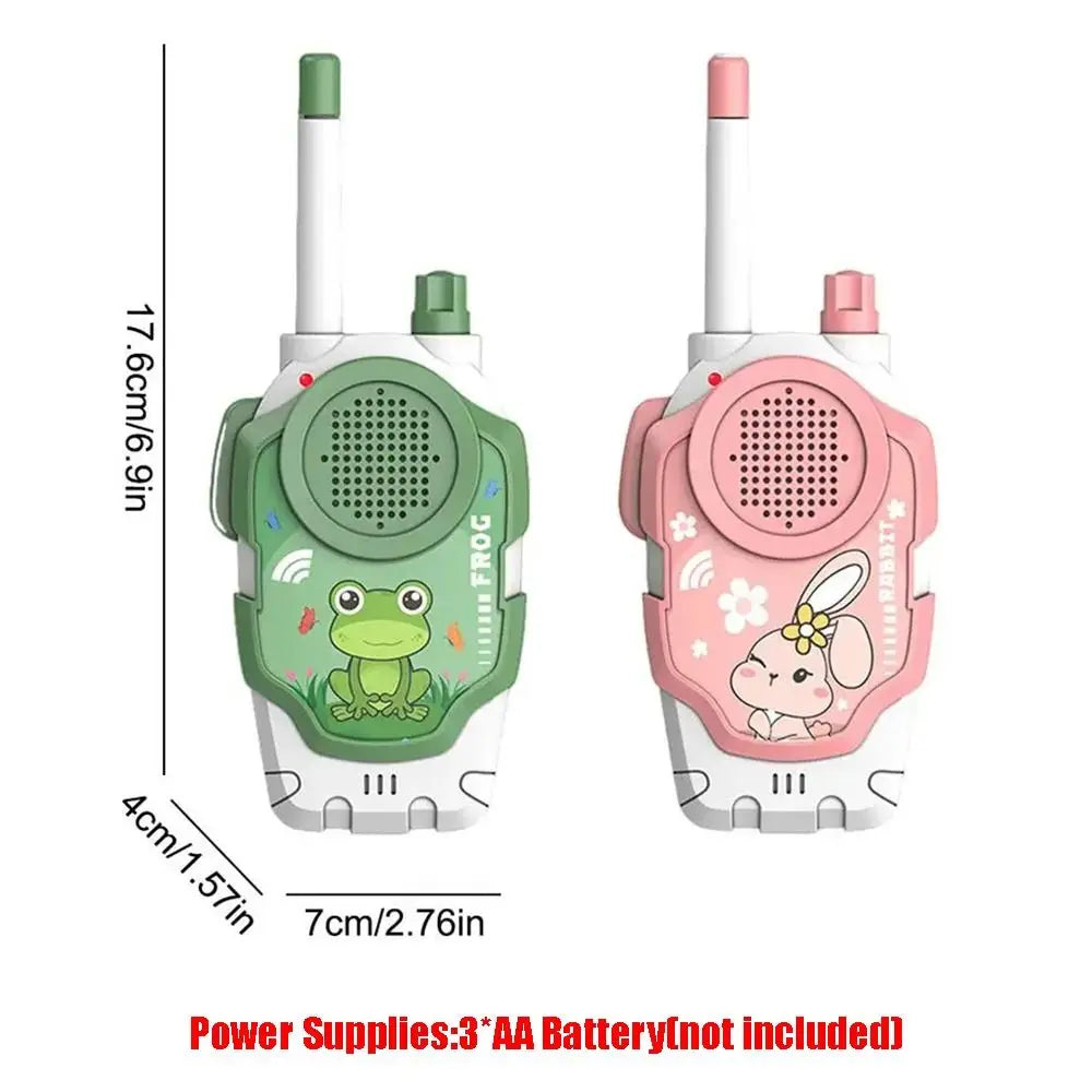 2Pcs Wireless Kids Walkie Talkie