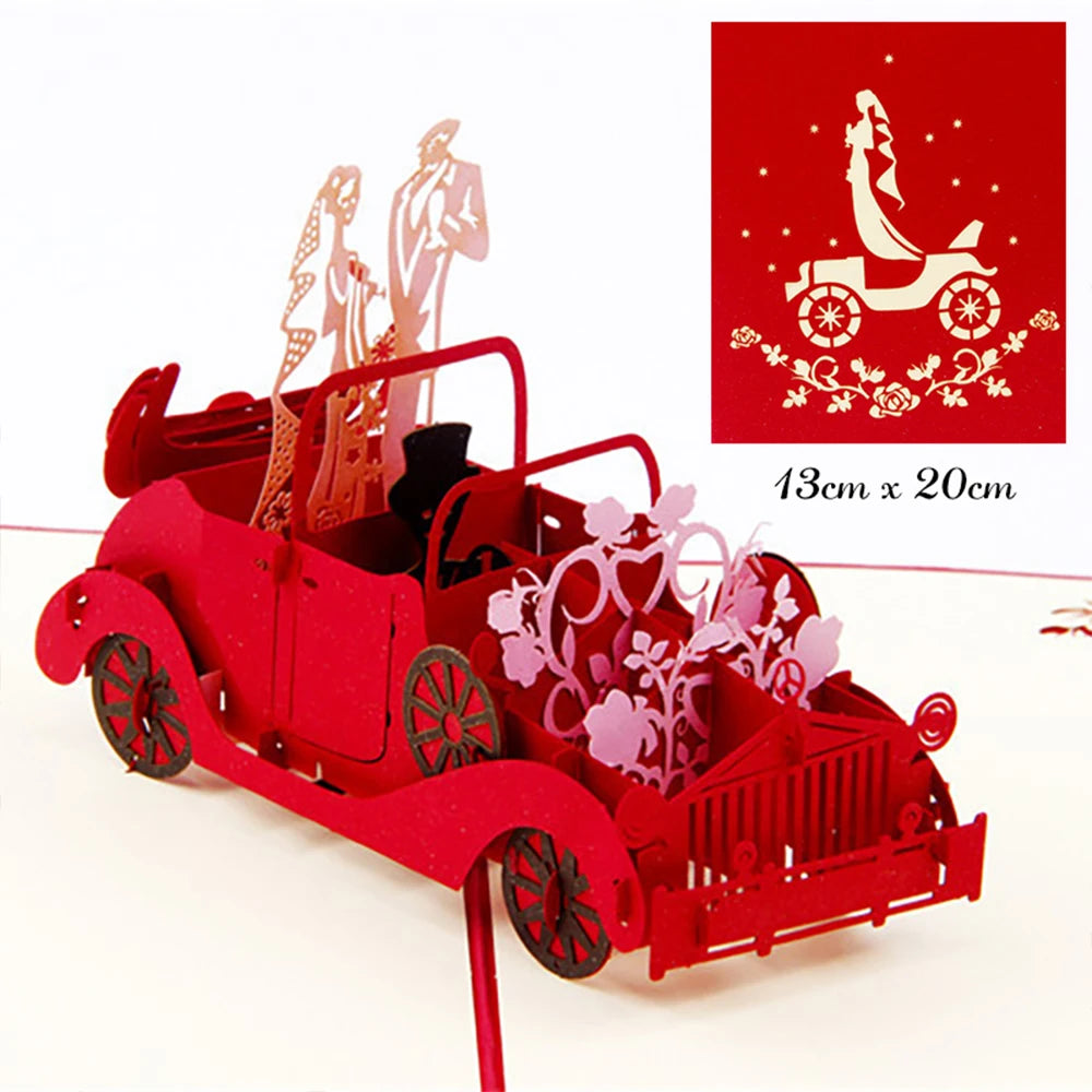 3D Creative Valentines Day Card