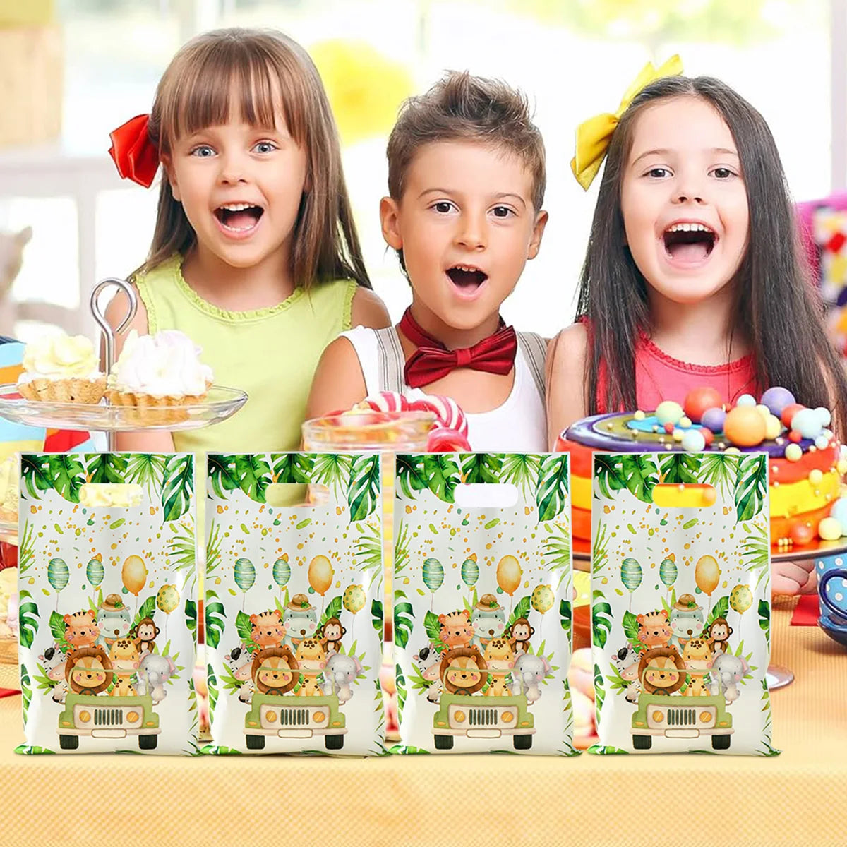 Jungle Safari Animals Gift Handbags