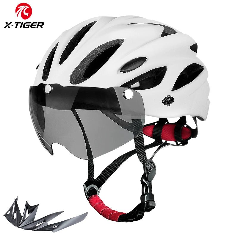 LED Rear Light Dual Mode Helmet
