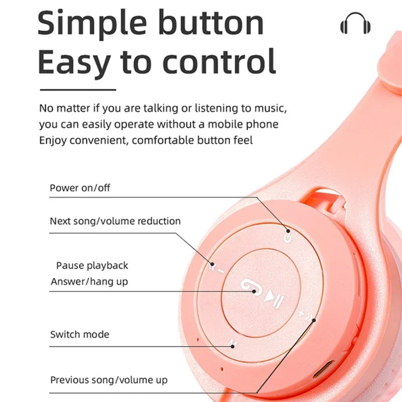 Macaron Wireless Gaming Headphones