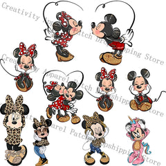 Mickey Minnie Mouse Patches