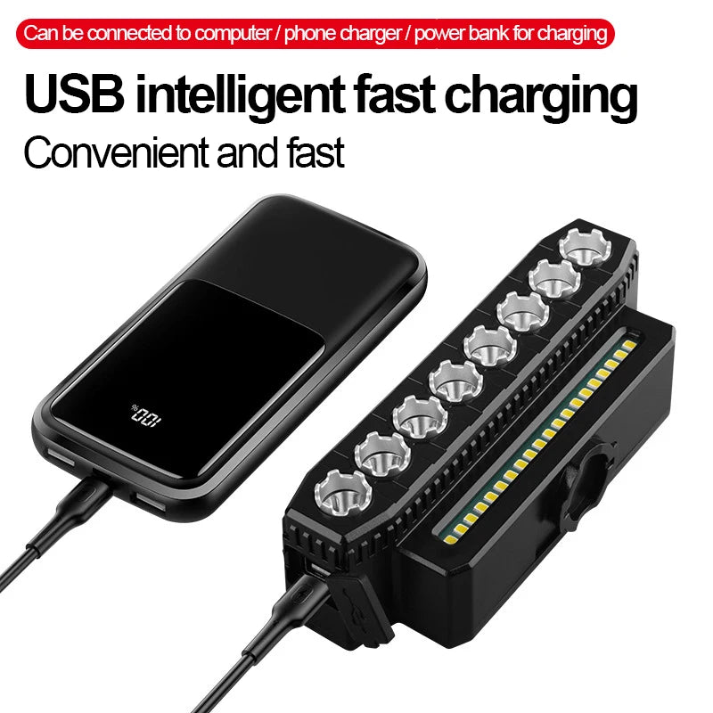 USB Charging MTB Bicycle Light