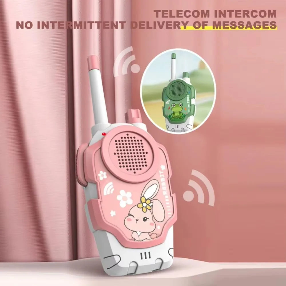 2Pcs Wireless Kids Walkie Talkie