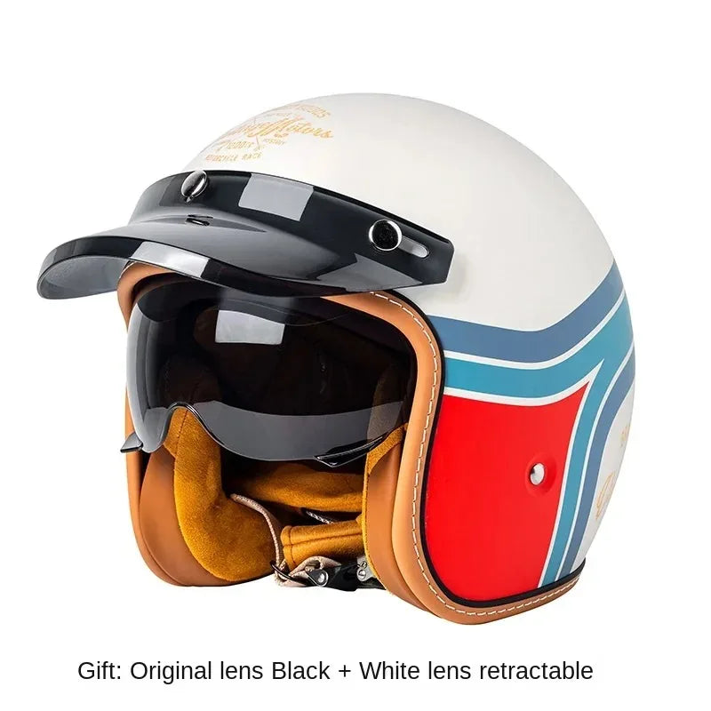 Motorcycle Retro Half Helmet