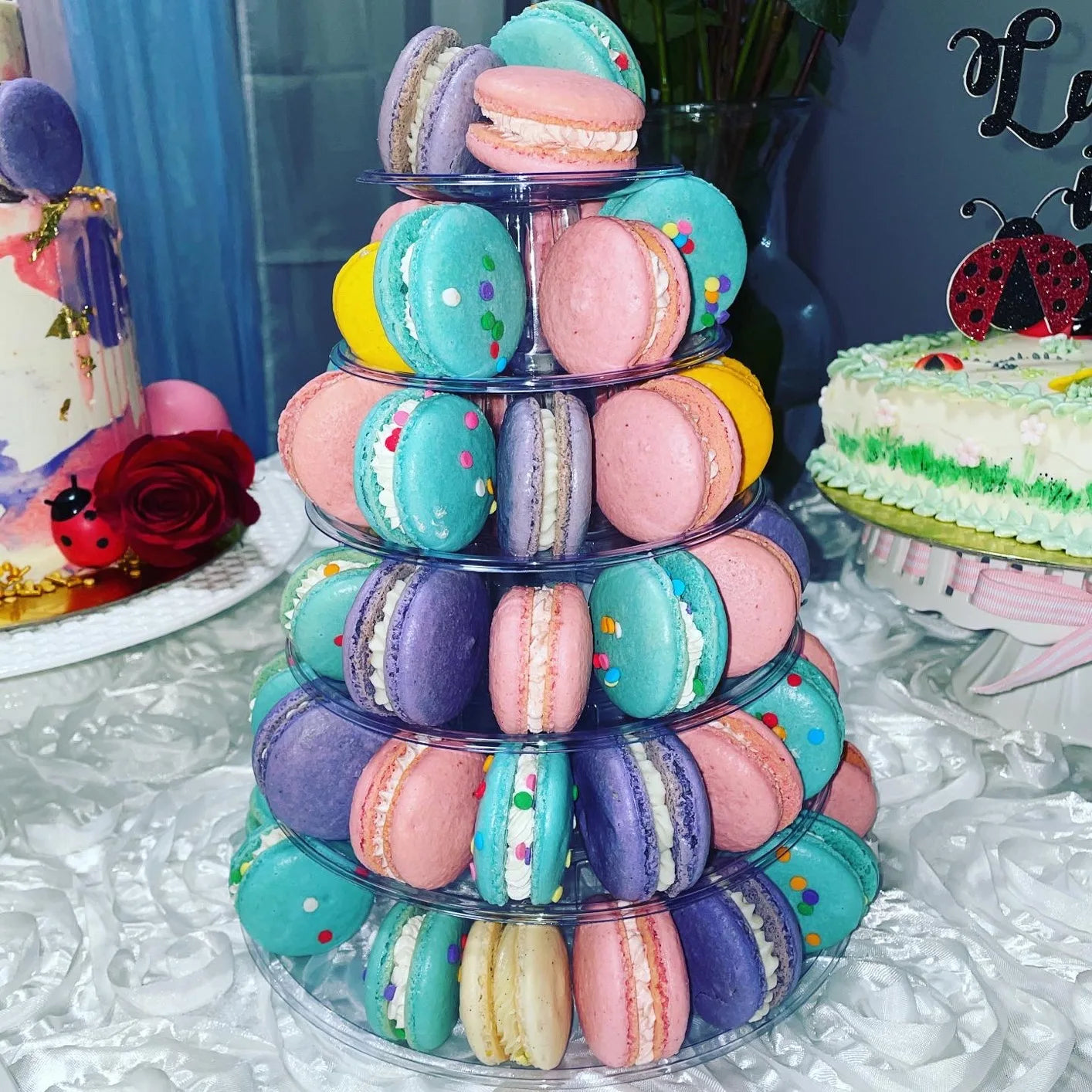 Macarons Display Dessert Tower Stand
