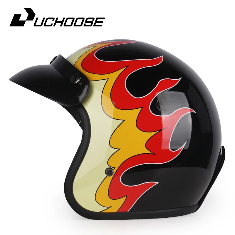 Vintage Motorcycle Helmet