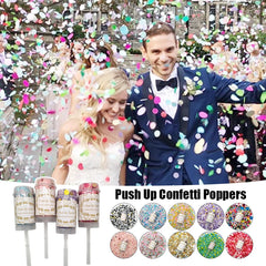 Push Pop Confetti Paper Poppers Gun