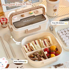 Cute Portable Microwave Lunch Box