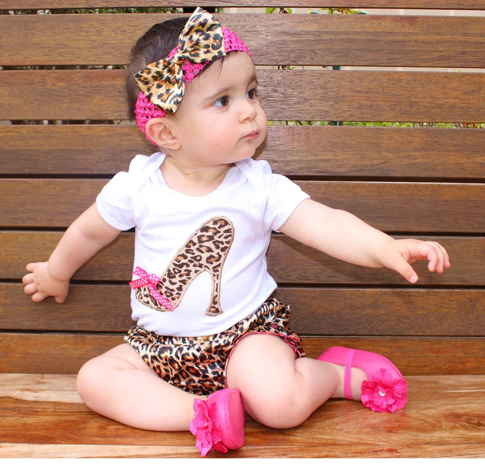 Leopard Bloomers Bodysuit