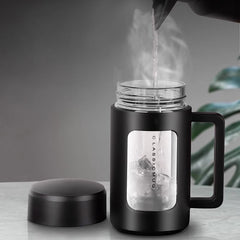 Double Glass Water Cups