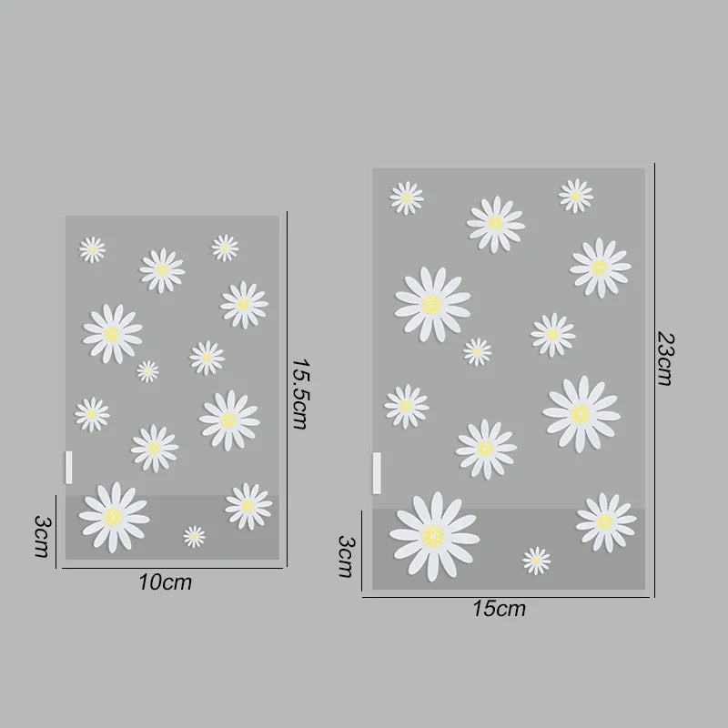 Transparent Flower Cookie & Candy Bag