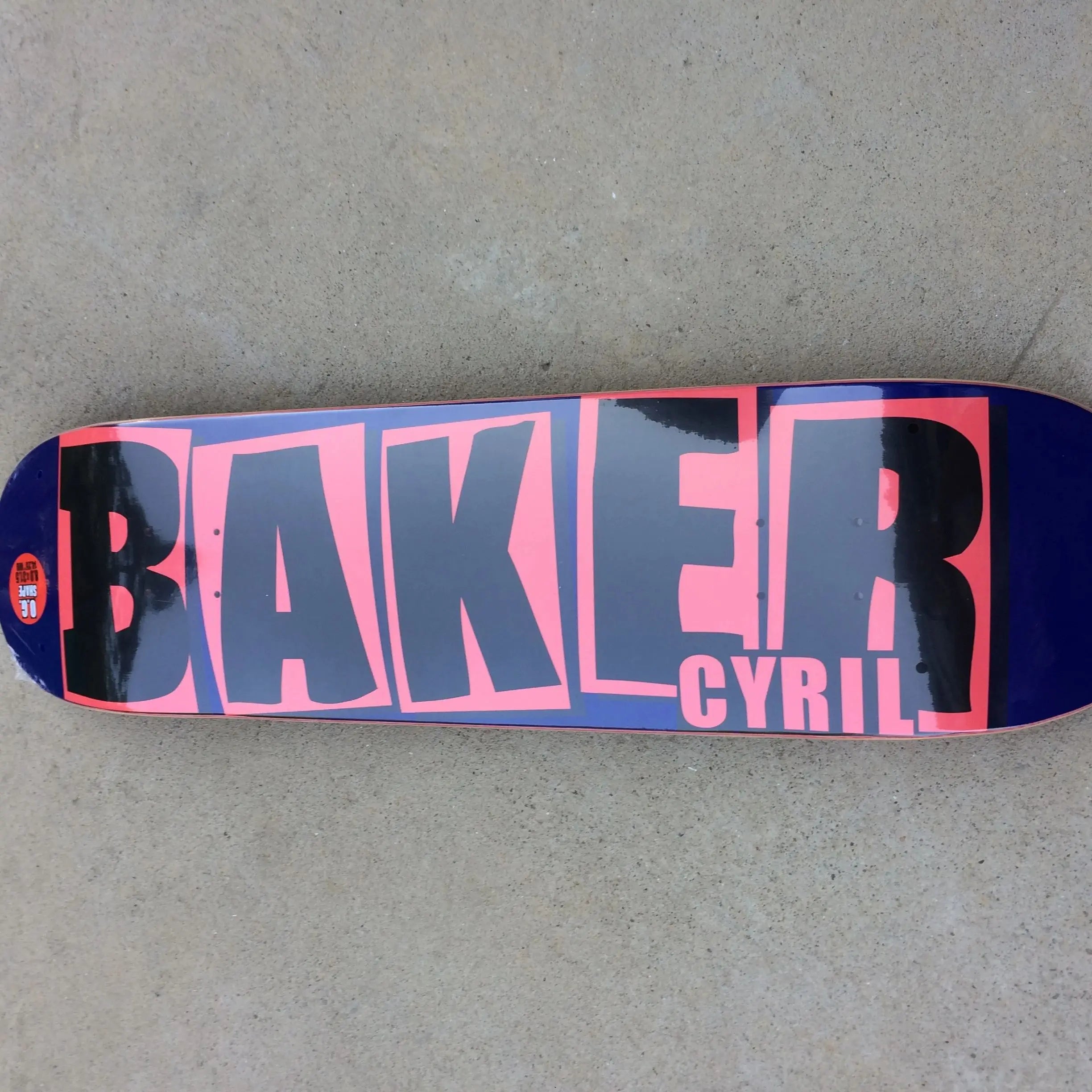 Add Grip tape Baker Skateboard deck