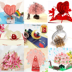 3D Creative Valentines Day Card