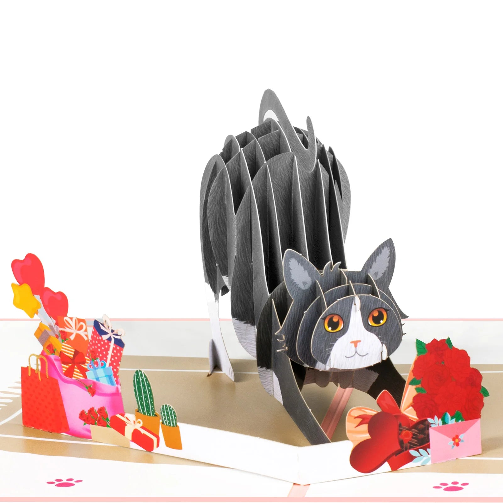 3D Pop-Up Creative Gifts Postcard