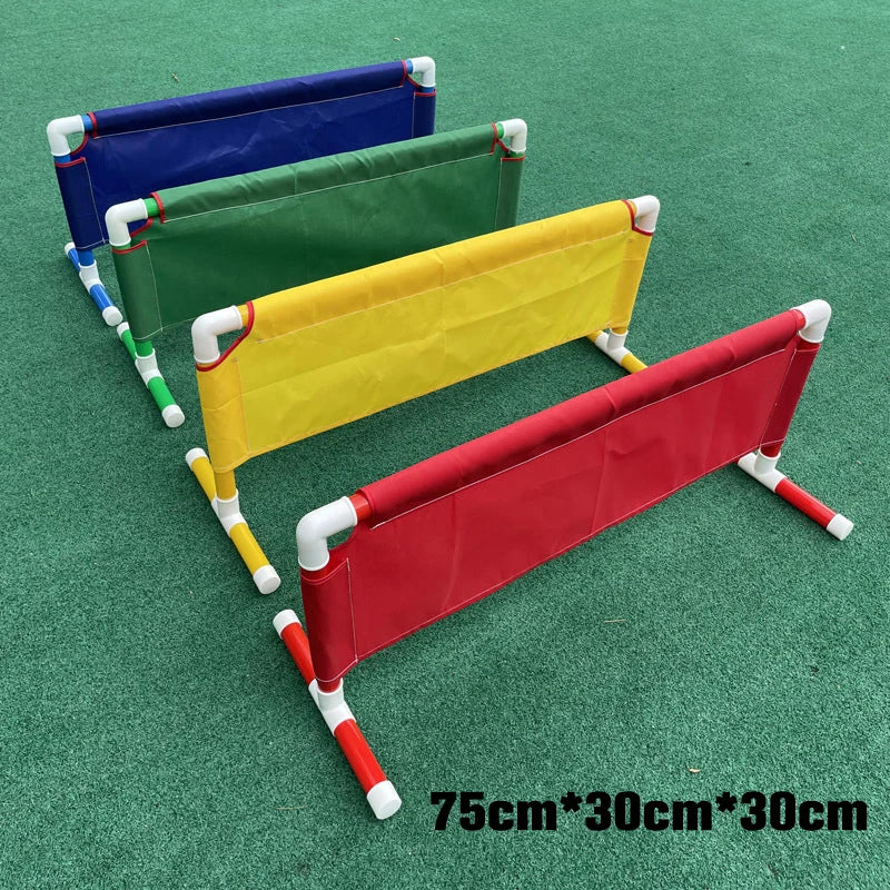 Kids Tunnels drills and hurdling obstacle