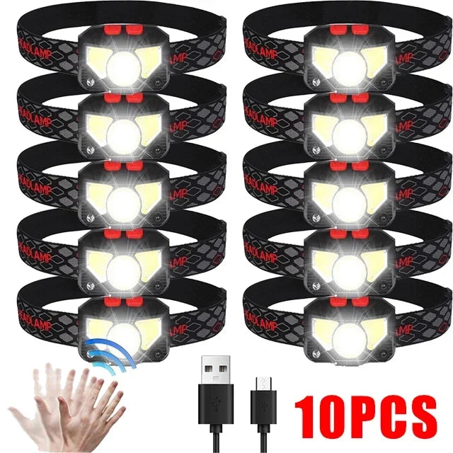 Powerful LED Sensor Headlamp