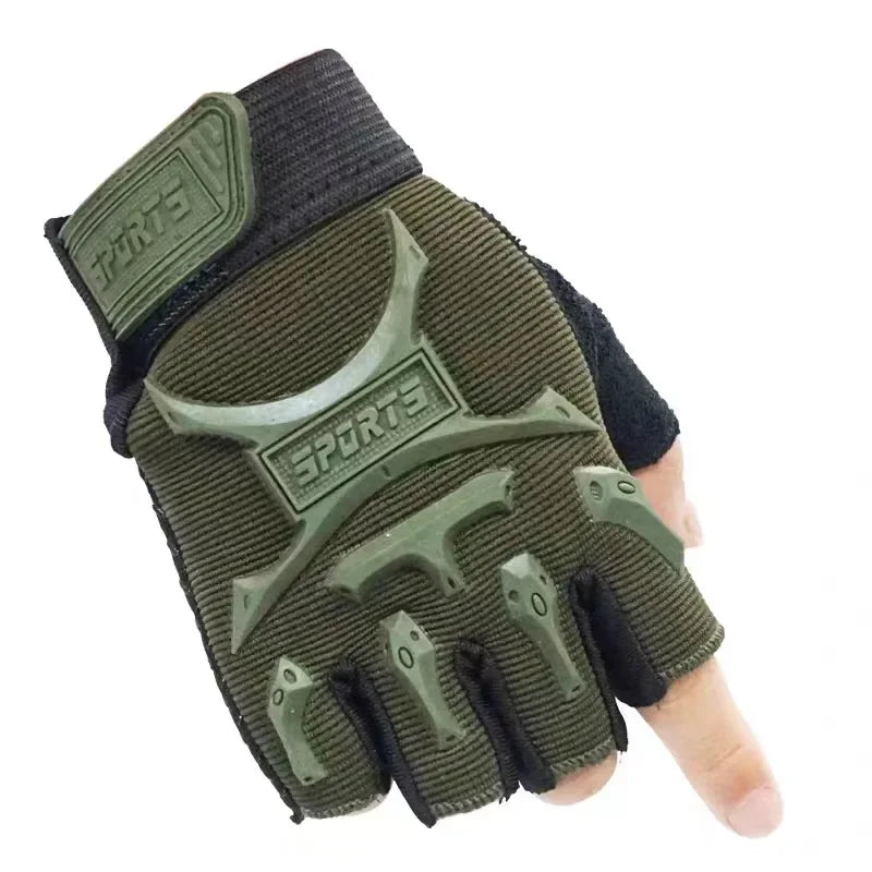 Anti-Skid Mittens Half Finger Gloves