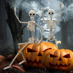 Scary Halloween Props Hanging Skeleton