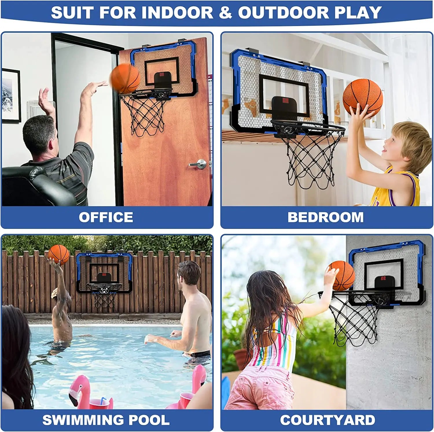Ring Basketball Hoop Wall-mounted