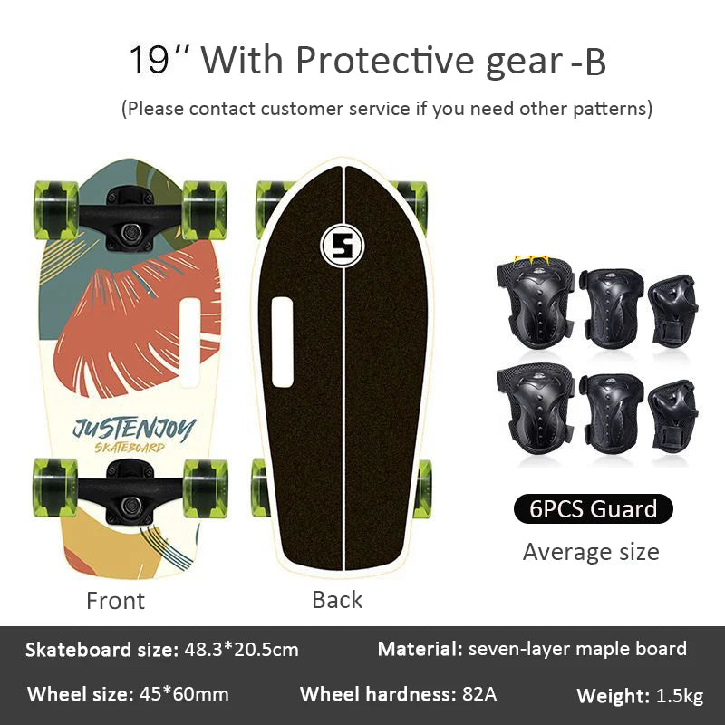 High Speed Drift Cruiser Skateboard
