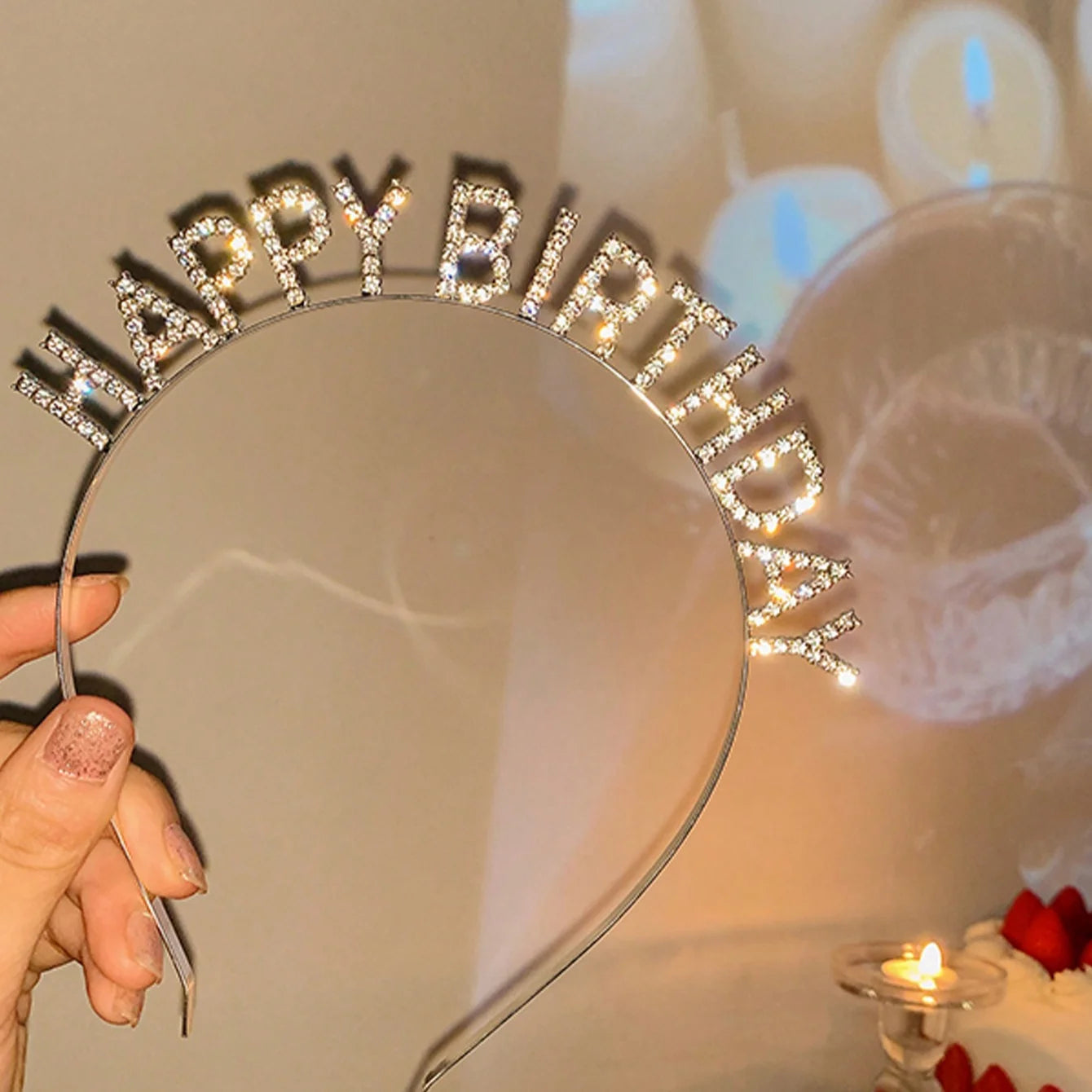 Rhinestone Headband Party Photo Booth Prop Tiaras