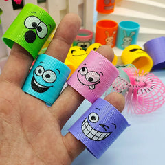 Neon Rainbow Plastic Smile Magic Toys