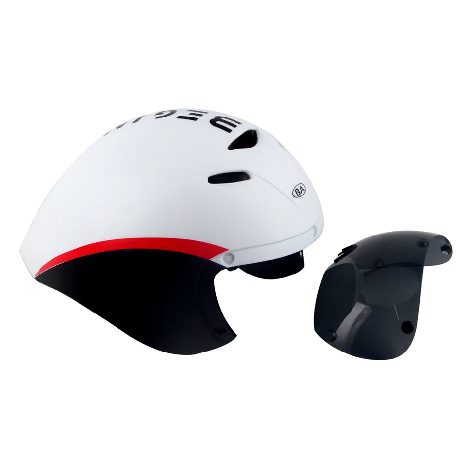 Aero Goggles Bicycle Helmet