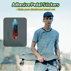 Replaceable Pedal Sticker Design