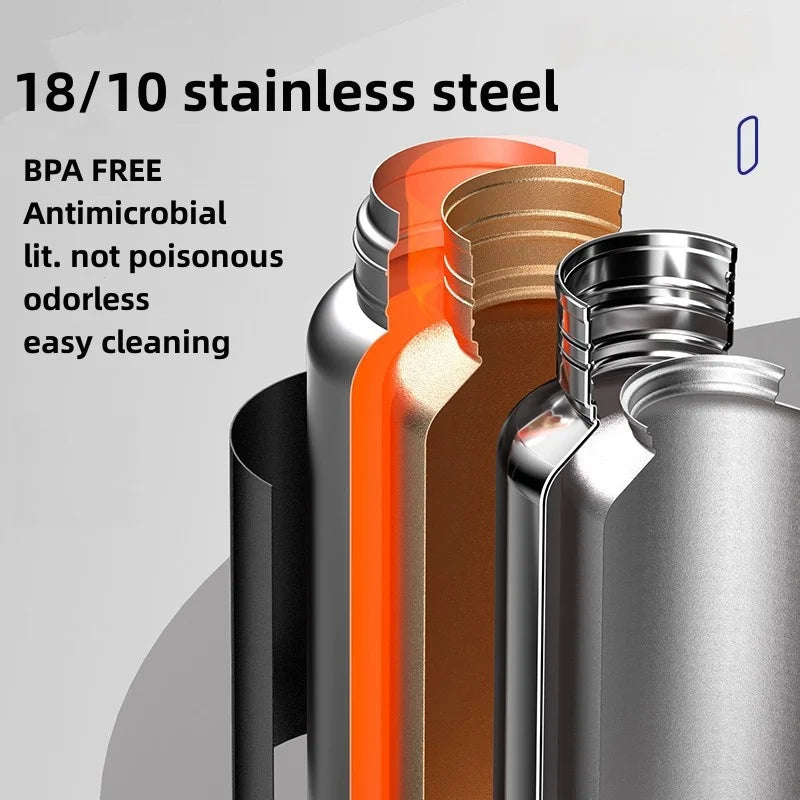 Large Capacity Digital Thermos