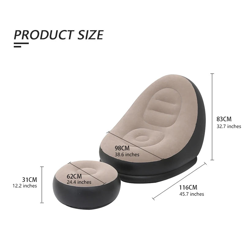 Lazy Bean Bag Sofas Cover